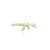 Pingente AK-47 Mini Arma Cravejada (1,9cmX3,1cm) (Banho Ouro 24k) - comprar online