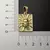 Pingente Placa Face de Cristo Cravejada (8,6g) (Banho Ouro 24k) - ImpacttusJoias