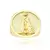Anel Oração "Ave Maria" (12g) (Banho Ouro 24k)