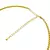 Choker Esferas Multi Tamanhos (Ajustável) (10g) (Banho Ouro 24k) - ImpacttusJoias