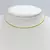 Choker Grumet c/ Detalhe 1,7mm (35cm + Extensor) (Fecho Tradicional) (TAG 24K) (Banho Ouro 24k)