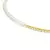 Choker Riviera c/ Perolas Cravejada em Zircônia (Ajustável) (7,5g) (Banho Ouro 24k) - ImpacttusJoias