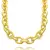 Colar Chain 14,5mm (Fecho Personalizado) (Banho Ouro 24k) na internet