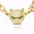 Colar Chain c/ Tigre 12mm (Fecho Personalizado) (Banho Ouro 24k) na internet
