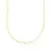 Colar Piastrine 3,6mm (Fecho Garra) (Banho Ouro 24k)