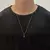 Corrente + Crucifixo Mini (Banho Ouro 24k) - comprar online