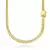 Colar Grumet Dupla 4,3mm (Fecho Gaveta Lateral) (Banho Ouro 24k) na internet