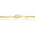 Corrente Veneziana 2,8mm + Cruz Ansata (Banho Ouro 24k) - comprar online