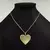 Pingente Coração Grande (Personalize) (3,5cmX3,7cm) (Banho Ouro 24k) - comprar online