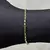 Pulseira Carrier Quadrada (Cubinho) 2,3mm (Fecho Canhão) (Banho Ouro 24k)
