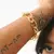 Pulseira Chain Elo Duplo Texturizado (18,1g) (Banho Ouro 24k)