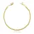 Pulseira Cordão Baiano 2,5mm (Fecho Canhão) (7,3g) (Banho Ouro 24k) - ImpacttusJoias