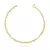 Pulseira Elo Português 3mm (Fecho Tradicional) (Banho Ouro 24k) na internet