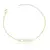 Pulseira Elo Português c/ Placa Para Gravação Coração 2mm (Fecho Garra) (Banho Ouro 24K) - comprar online