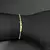 Pulseira Elo Português c/ Placa Para Gravação Coração 2mm (Fecho Garra) (Banho Ouro 24K)