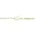Pulseira Elo Português c/ Placa Para Gravação Coração 2mm (Fecho Garra) (Banho Ouro 24K) - ImpacttusJoias
