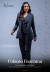 95.97.01.06.0001 - BLAZER FEM STYLE LINE CLARICE STRETCH DETALHADO - 01010100 MAGNETO