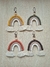 Kit 4 Chaveiros Arco-Íris - Nódecor Macramê