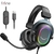 Fifine Fone de Ouvido RGB Dinâmico para Jogos, Headphone com Microfone, Som Sur
