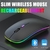 Imagem do Mouse sem fio bluetooth portátil, carregamento luminoso, 2.4g, usb, tablet, tel