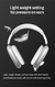 Imagem do P9Max Wireless Bluetooth Headset, Funciona com Apple Air MAS Headphones