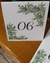 Numeração de mesa