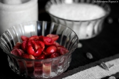 Fruta lista para mermelada.