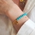 Pulseira Esfera de Turquesa