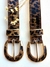 Cinto feminino em courino animal print na internet