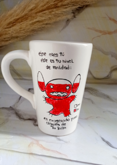 Taza Chocolatera Stitch XL