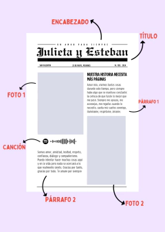 Cuadro tipo periodico - comprar online
