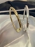 Pulseira bracelete design prego banhado a Ouro - comprar online