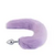 PLUG ANAL EM ALÚMINIO 7CM COM CAUDA