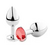 PLUG ANAL COM JÓIA EM ALUMINIO PEQUENO 3R IMPORT - comprar online
