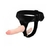 CINTA PENIANA COM PRÓTESE EM CYBERSKIN E PLUG VAGINAL MISS COLLECTION