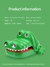 Jogo dos brinquedos dos dentes do crocodilo para crianças