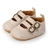 Imagem do Novos sapatos de bebê retrô de couro para meninos e meninas multicoloridos sol