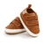 Novos sapatos de bebê retrô de couro para meninos e meninas multicoloridos sol
