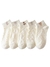 5 pares de meias conjuntos feminino - comprar online