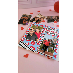 Album de Figurinhas com Fotos Dia dos Namorados - Lilapapelê | Convites personalizados