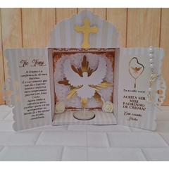 Convite Madrinha de Crisma Espirito Santo na internet