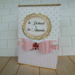 convite Padrinho Consagração - Lilapapelê | Convites personalizados