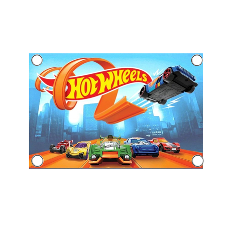 Lona de 200x150cm para Decoración de Hot wheels Carros - comprar en línea