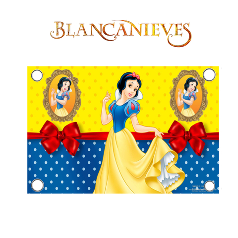 Lona para Decoración de Blanca Nieves Princesa - comprar en línea
