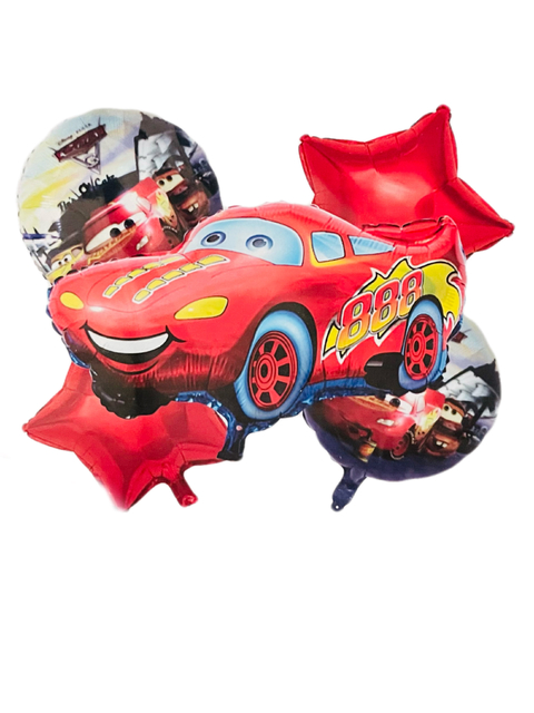 Set de Globos Metálicos de Cars Rayo Mcqueen - comprar en línea