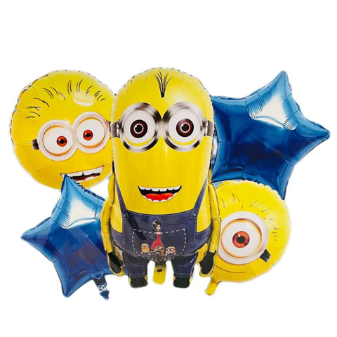 Set de Globos Metálicos de Minions Mi Villano Favorito - comprar en línea