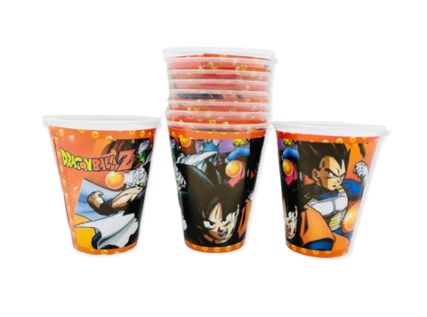 Vasos de Plástico de Dragon Ball Z Goku Anime - comprar en línea