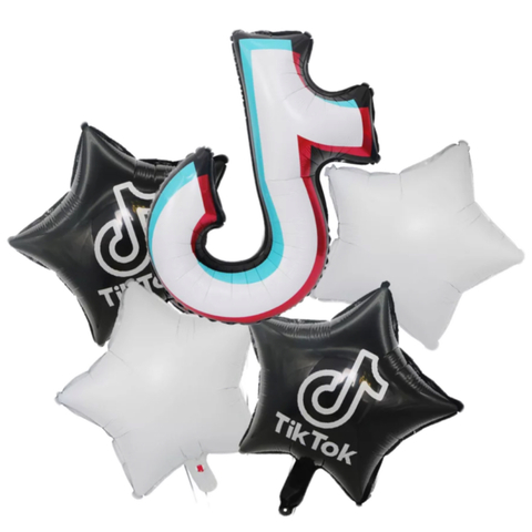 Set de Globos Metálicos de TikTok - comprar en línea