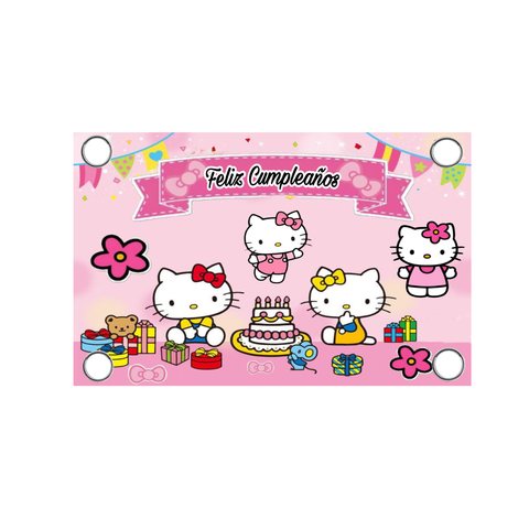 Lona para Decoración de Hello Kity - comprar en línea