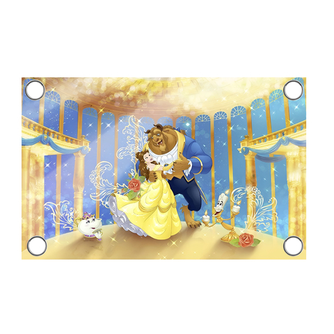 Lona de 200x150cm para Decoración de La Bella Y La Bestia. - comprar en línea